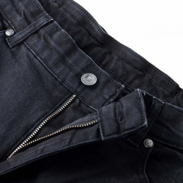 JEANSY MOTOCYKLOWE REBELHORN HAWK 3 REGULAR FIT WASHED BLACK 40/34