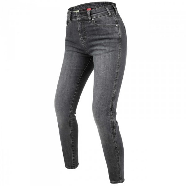 JEANSY MOTOCYKLOWE DAMSKIE REBELHORN CLASSIC 3 SLIM FIT WASHED GREY 26/32 W26/32