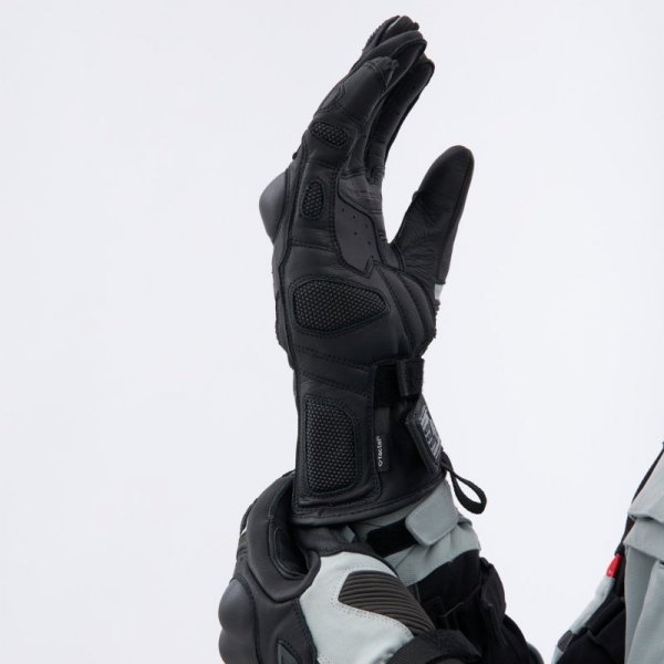 RĘKAWICE MOTOCYKLOWE REBELHORN RANGE BLACK LIGHT GREY XXL