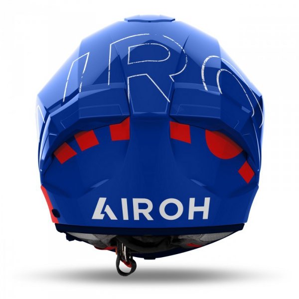 KASK MOTOCYKLOWY AIROH MATRYX SCOPE BLUE RED GLOSS S