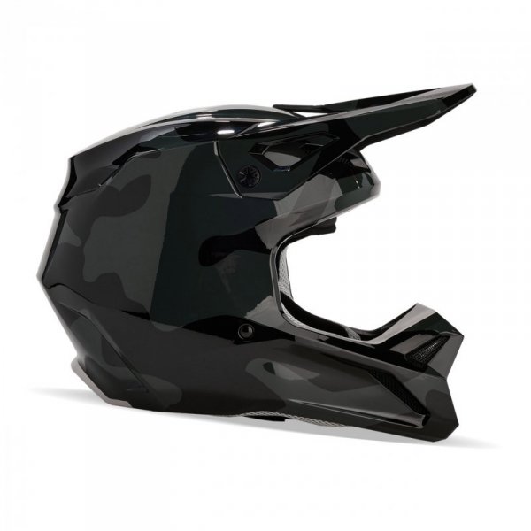 KASK MOTOCYKLOWY FOX V1 BNKR BLACK CAMO L