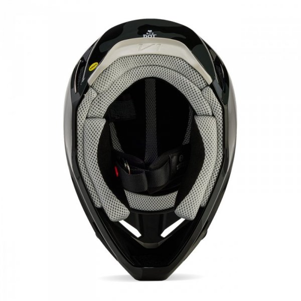 KASK MOTOCYKLOWY FOX V1 BNKR BLACK CAMO XL