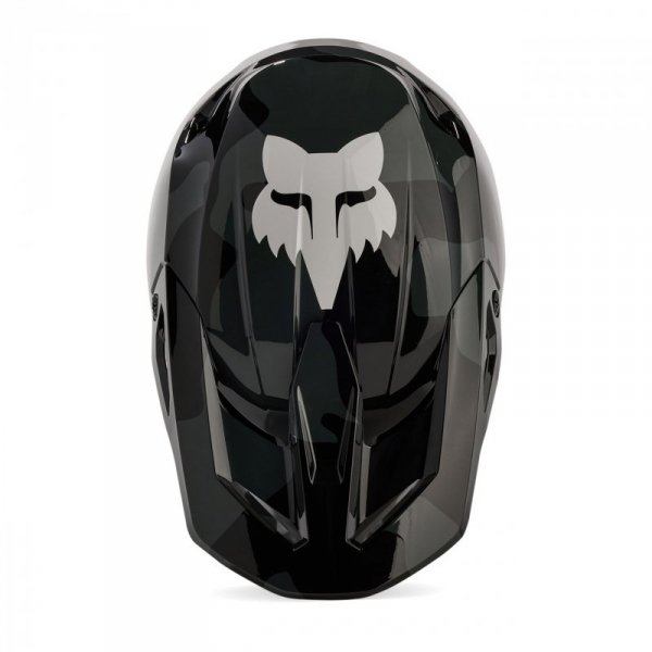 KASK MOTOCYKLOWY FOX V1 BNKR BLACK CAMO XXL