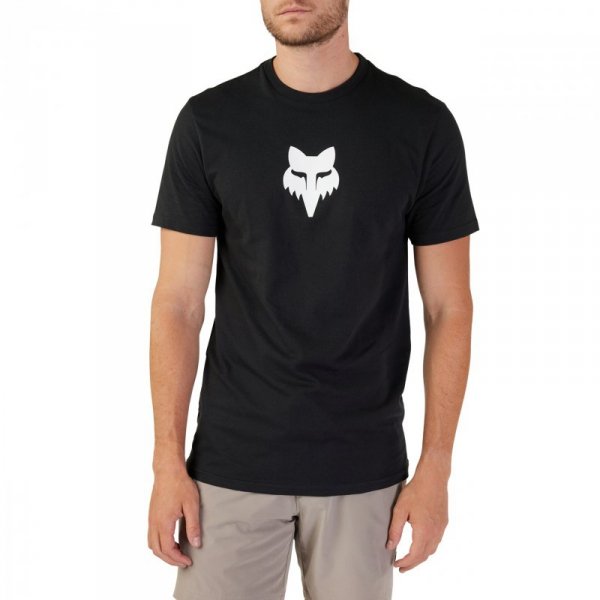 T-SHIRT FOX HEAD BLACK M