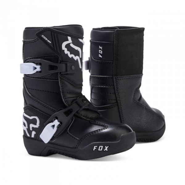 BUTY MOTOCYKLOWE JUNIOR FOX COMP BLACK Y12