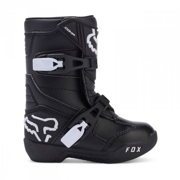 BUTY MOTOCYKLOWE JUNIOR FOX COMP BLACK Y12