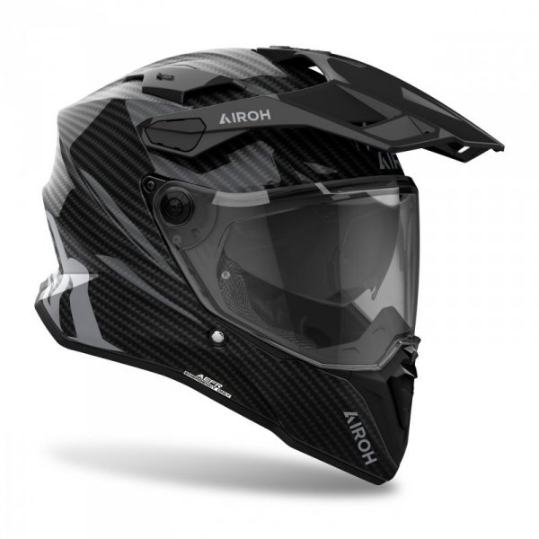 KASK MOTOCYKLOWY AIROH COMMANDER 2 CARBON FULL CARBON GLOSS M