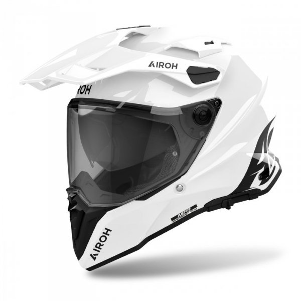 KASK MOTOCYKLOWY AIROH COMMANDER 2 COLOR WHITE GLOSS XL