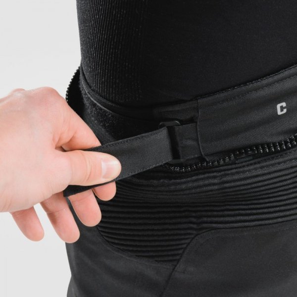 SPODNIE MOTOCYKLOWE TEKSTYLNE REBELHORN CUBBY 5 BLACK (DŁUGA NOGAWKA ) L-L