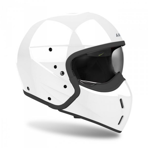 KASK MOTOCYKLOWY AIROH J110 COLOR WHITE GLOSS M