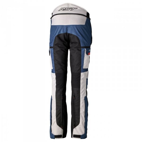 SPODNIE MOTOCYKLOWE TEKSTYLNE RST PRO SERIES ADVENTURE-X SILVER DARK BLUE RED XXL