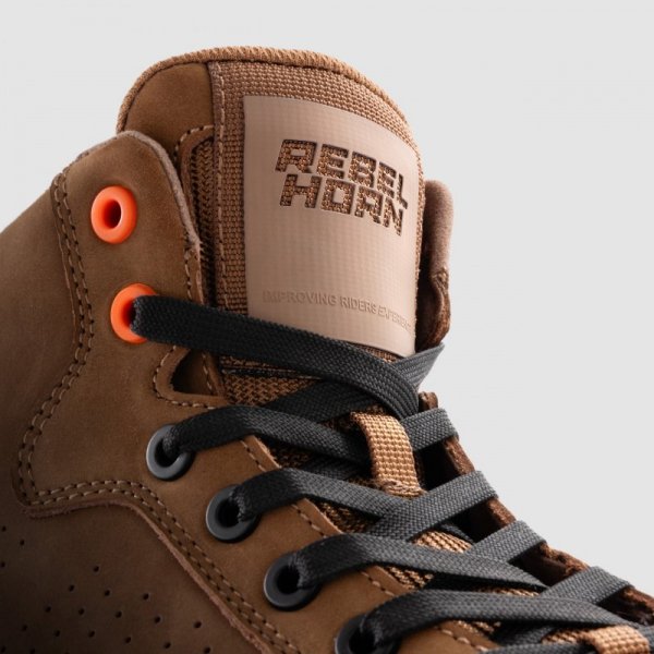 BUTY MOTOCYKLOWE REBELHORN SPIKE BROWN 36