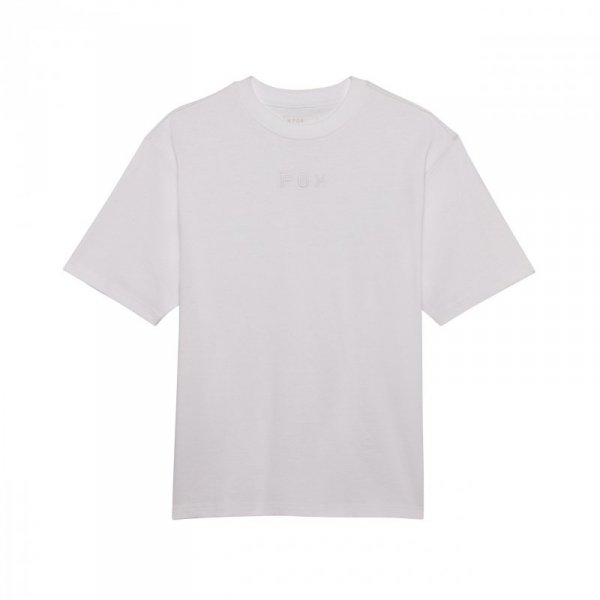 T-SHIRT FOX WORDMARK OVERSIZED OPTIC WHITE M