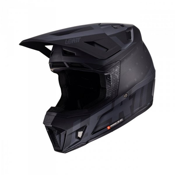 KASK MOTOCYKLOWY Z GOGLAMI LEATT KIT MOTO 7.5 STEALTH M