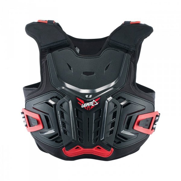 BUZER JUNIOR LEATT PROTECTOR 4.5 BLACK RED (134-146CM) S/M