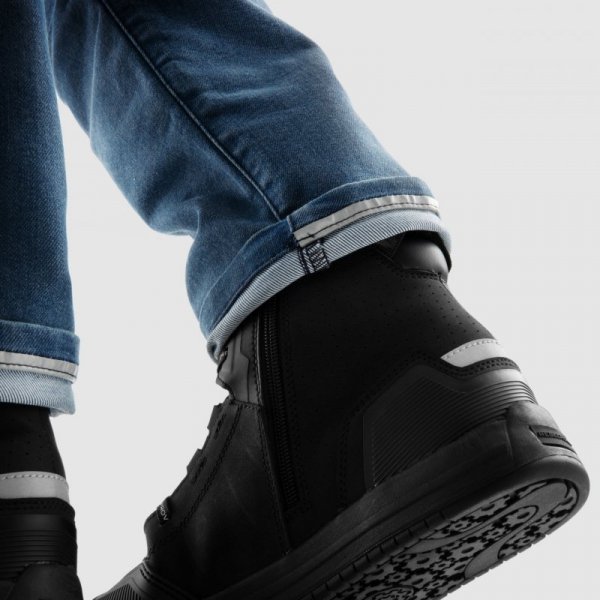 JEANSY MOTOCYKLOWE REBELHORN REVOLT WASHED BLUE MONOLAYER 32/32