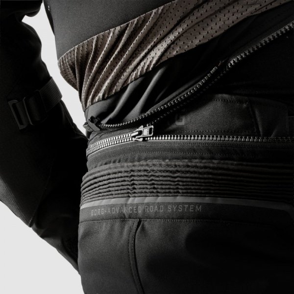 SPODNIE MOTOCYKLOWE TEKSTYLNE REBELHORN BORG 2 BLACK 9XL