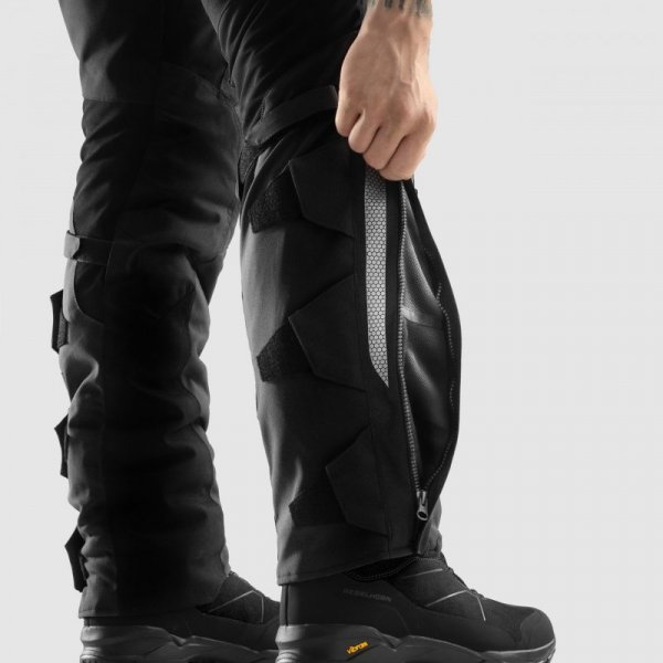 SPODNIE MOTOCYKLOWE TEKSTYLNE REBELHORN HARDY 3.0 BLACK 9XL