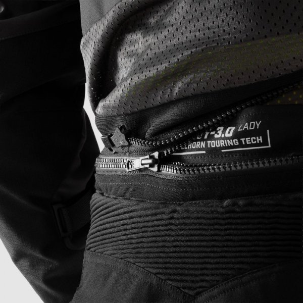 SPODNIE MOTOCYKLOWE TEKSTYLNE DAMSKIE REBELHORN HARDY 3.0 BLACK WS