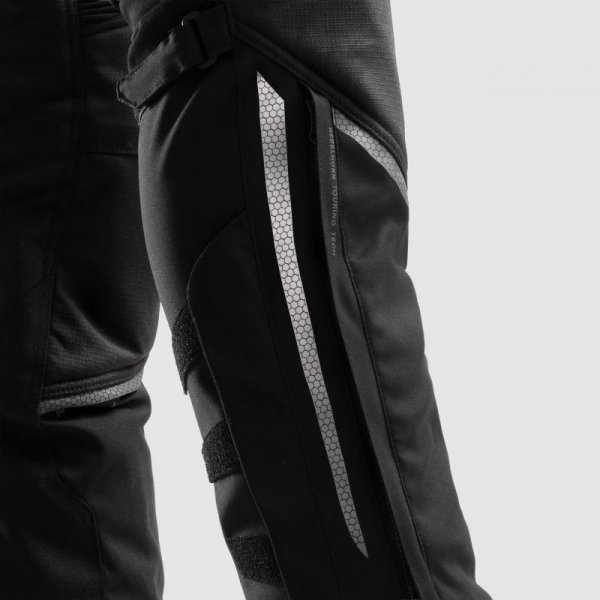 SPODNIE MOTOCYKLOWE TEKSTYLNE DAMSKIE REBELHORN HARDY 3.0 BLACK WL