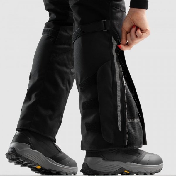 SPODNIE MOTOCYKLOWE TEKSTYLNE DAMSKIE REBELHORN HARDY 3.0 BLACK WXL
