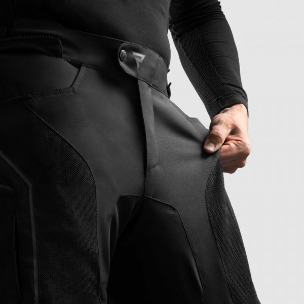 SPODNIE MOTOCYKLOWE TEKSTYLNE REBELHORN HIFLOW 5 BLACK 6XL