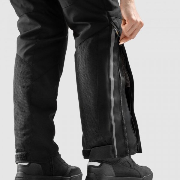 SPODNIE MOTOCYKLOWE TEKSTYLNE DAMSKIE REBELHORN HIFLOW 5 BLACK W3XL