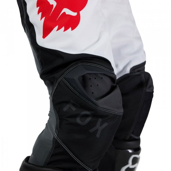 SPODNIE MOTOCYKLOWE FOX 180 FLOW WHITE RED 36