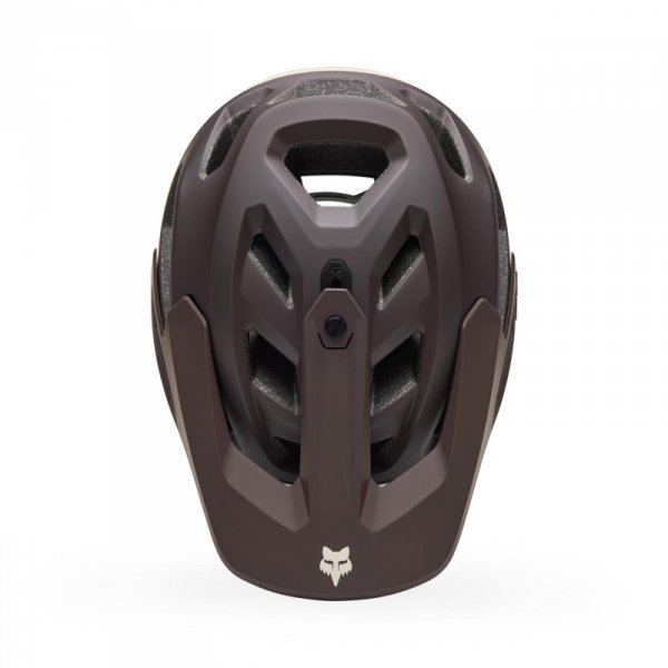 KASK ROWEROWY FOX DROPFRAME PRO GRID COCOA M