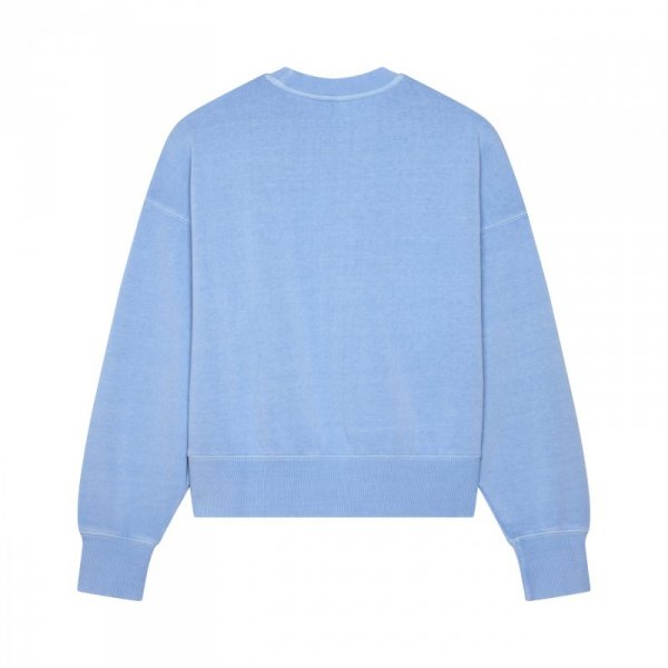 BLUZA DAMSKA FOX WORDMARK OVERSIZED FLEECE CREW CASHMERE BLUE L