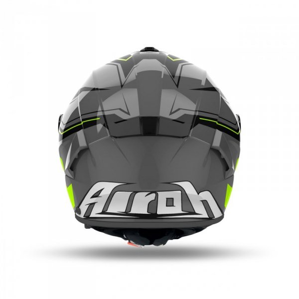 KASK MOTOCYKLOWY AIROH SPARK 2 DART YELLOW GLOSS XXL