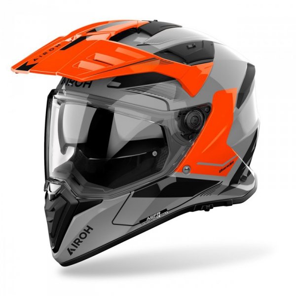 KASK MOTOCYKLOWY AIROH BANDIT TUNE ORANGE GLOSS XXL