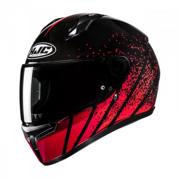 KASK MOTOCYKLOWY HJC C10 HAVEN BLACK RED L