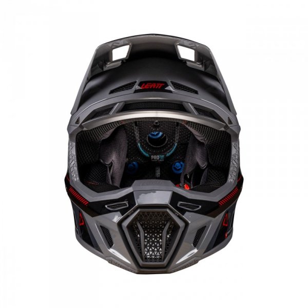 KASK MOTOCYKLOWY Z GOGLAMI LEATT KIT MOTO 8.5 GREY XL