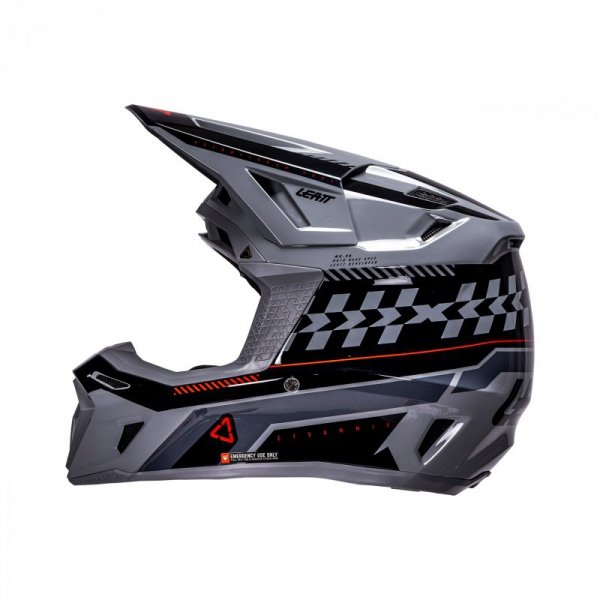 KASK MOTOCYKLOWY Z GOGLAMI LEATT KIT MOTO 8.5 GREY XL