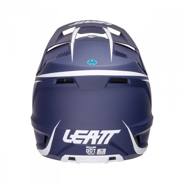 KASK MOTOCYKLOWY Z GOGLAMI LEATT KIT MOTO 3.5 BLUE S