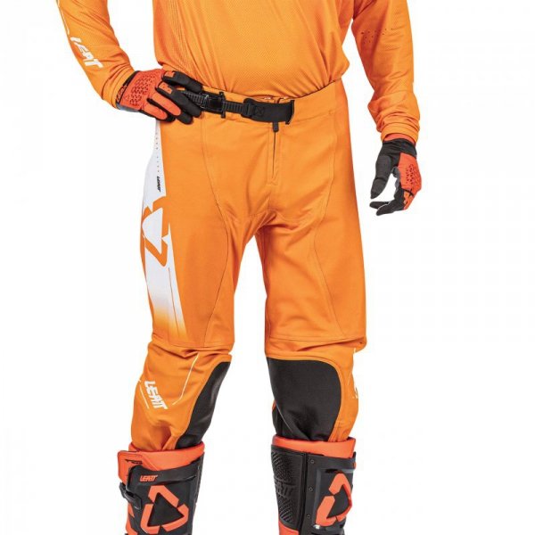 SPODNIE OFFROADOWE LEATT MOTO 4.5 ORANGE S S