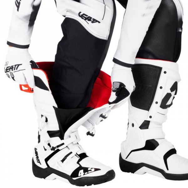 SPODNIE OFFROADOWE LEATT MOTO 4.5 WHITE M
