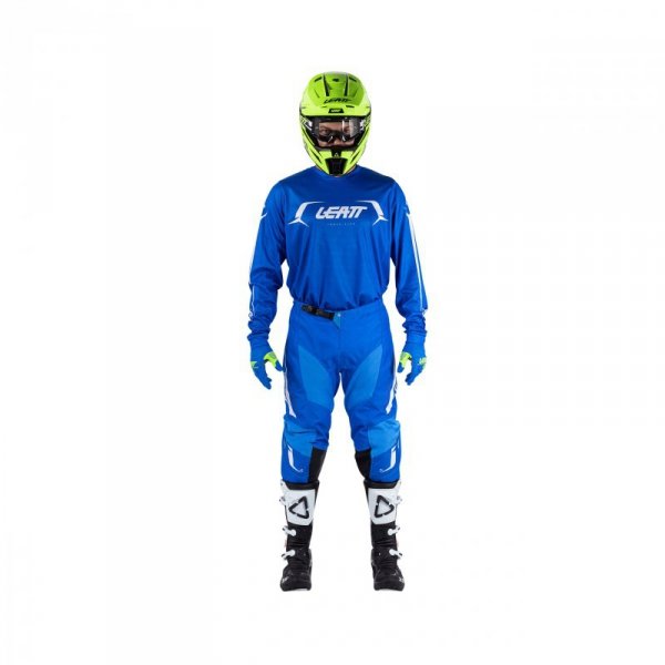 STRÓJ OFFROADOWY BLUZA I SPODNIE LEATT RIDE KIT MOTO 3.5 BLUE L