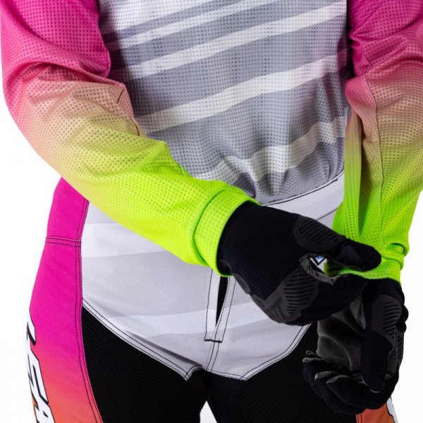 STRÓJ OFFROADOWY BLUZA I SPODNIE JUNIOR LEATT RIDE KIT 3.5 RETRO PINK S S