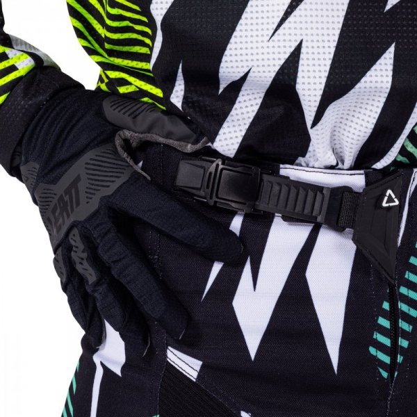 STRÓJ OFFROADOWY BLUZA I SPODNIE JUNIOR LEATT RIDE KIT 3.5 STORM TEAL L