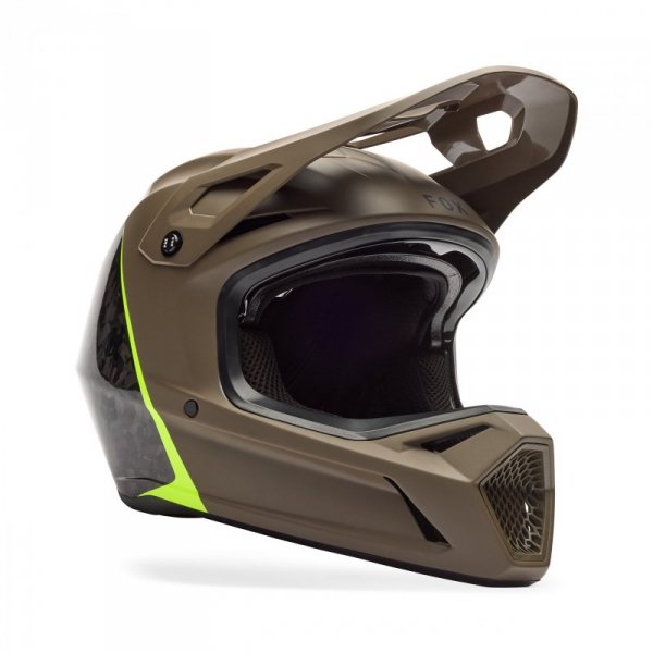 KASK ROWEROWY FOX RAMPAGE RS SPLICE MILITARY M