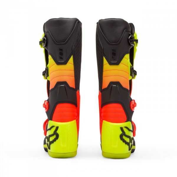 BUTY MOTOCYKLOWE FOX COMP ORANGE YELLOW 9