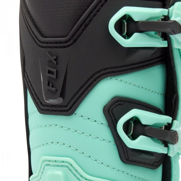 BUTY MOTOCYKLOWE JUNIOR FOX COMP TEAL Y6