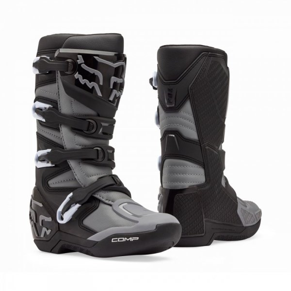 BUTY MOTOCYKLOWE JUNIOR FOX COMP CORE BLACK GREY Y5
