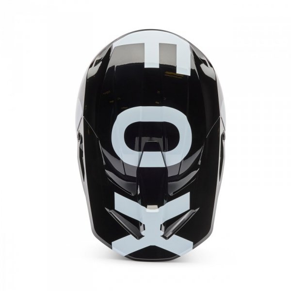 KASK MOTOCYKLOWY FOX V1 SHIELD BLACK XXL
