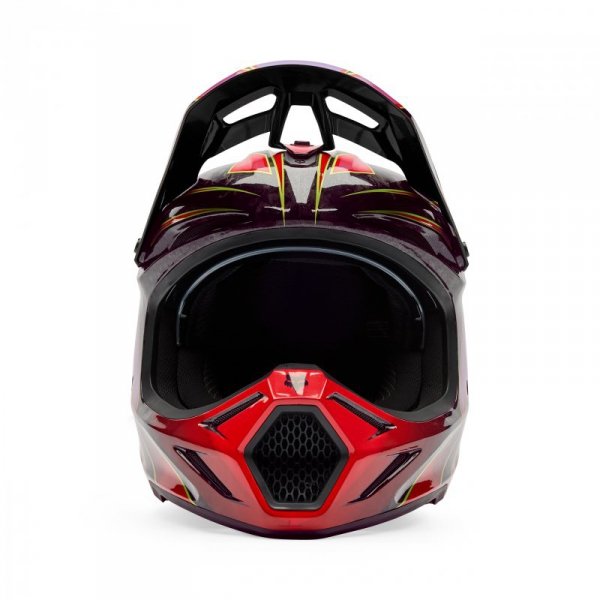 KASK MOTOCYKLOWY FOX V3 RS CANVAS RED M