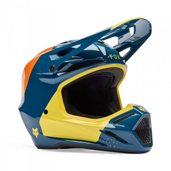 KASK MOTOCYKLOWY FOX V3 TINE TWILIGHT L