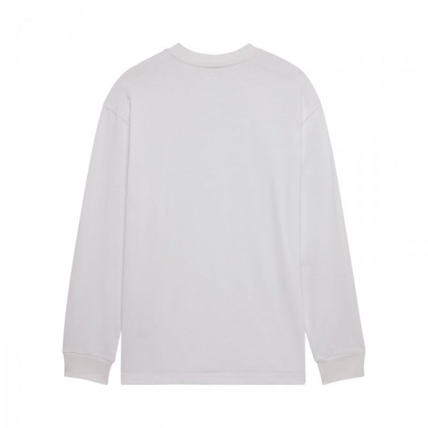 KOSZULKA Z DŁUGIM RĘKAWEM FOX WORDMARK OVERSIZED OPTIC WHITE XL