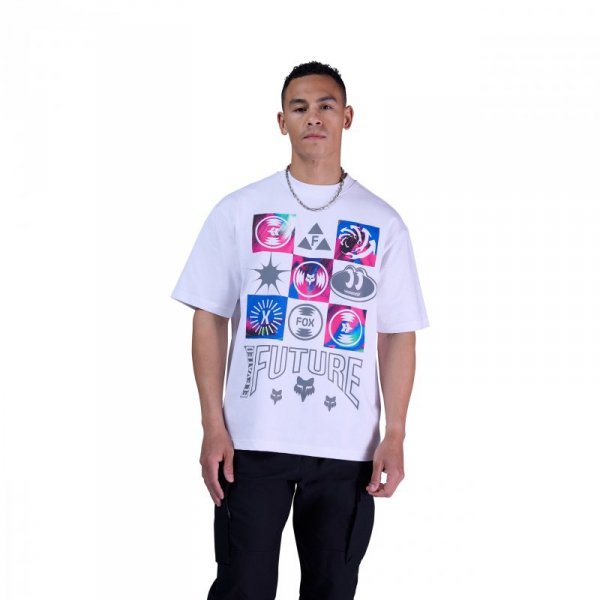 T-SHIRT FOX IMAGE COSMO MW OVERSIZED 1 WHITE M